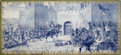 La Légende de Gil Paes (XIVe siècle), Capitaine Général de Torres Nova (Portugal) - Lors de l
