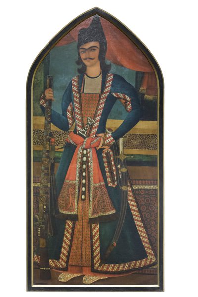 Un prince qajar, possiblement Bahram Mirza, Abolhassan - School Qajar