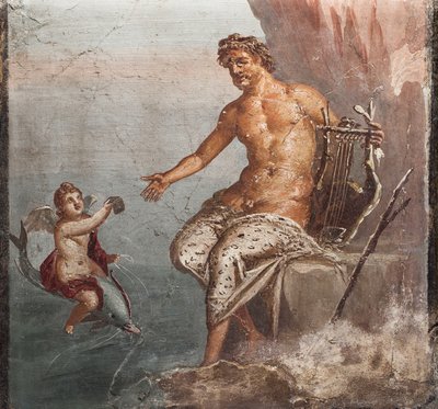 Polyphème et Galatée, Herculanum - School Roman