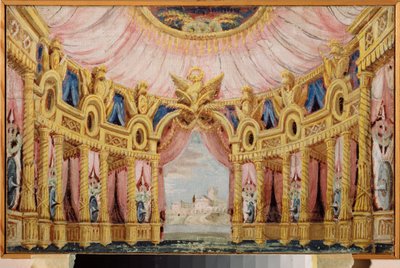 Hall avec colonnade - School Russian