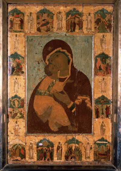La Vierge de Vladimir - School Russian