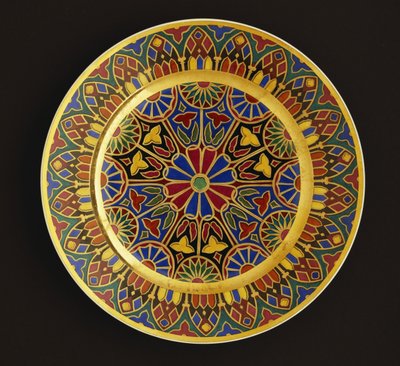 Assiette de dîner impériale de Nicolas Ier, Manufacture impériale de porcelaine, Saint-Pétersbourg - School Russian