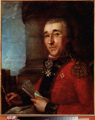 Portrait du général comte Alexey Arakcheyev (1769-1834) - School Russian
