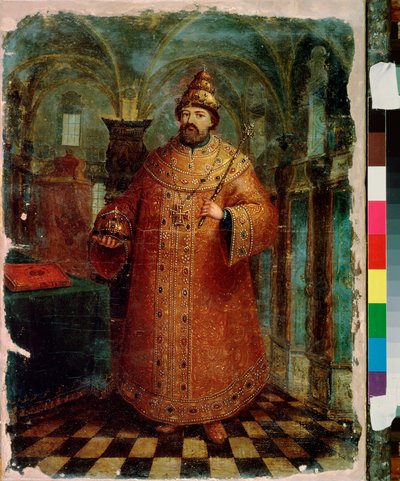 Portrait du tsar Michel I de Russie - School Russian