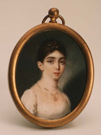 Portrait de Darya Mikhailovna Opochinina (1788-1854) - School Russian