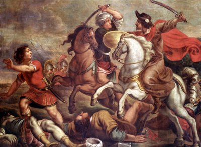 Apparition de Saint Jacques le Majeur à la bataille de Clavijo - School Spanish