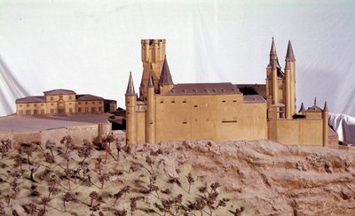 Architecture militaire : modèle miniature de l