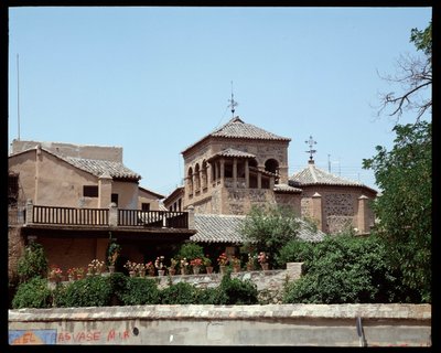 Vue de la maison du peintre Dominikos Theotokopoulos dit El Greco - School Spanish