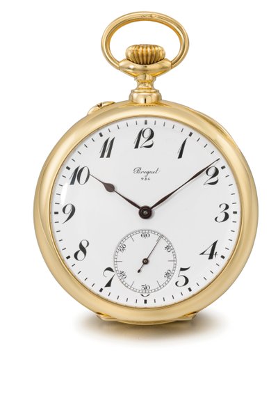 Montre tourbillon sans clé à une minute, Breguet no. 986 - Swiss School