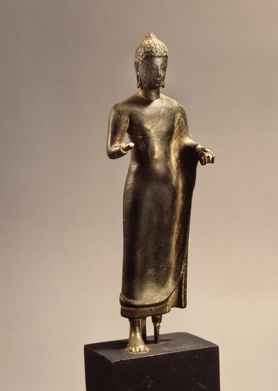 Bouddha debout, période Davaravati - School Thai