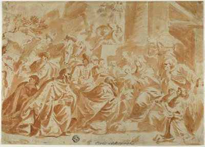 Adoration des Mages - School of Peter Paul Rubens