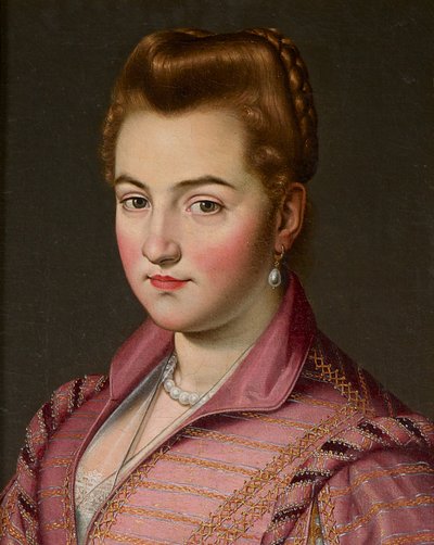 Une dame de la maison de Parme, possiblement Costanza Colonna - Scipione (1550 98) (attr. to) Pulzone