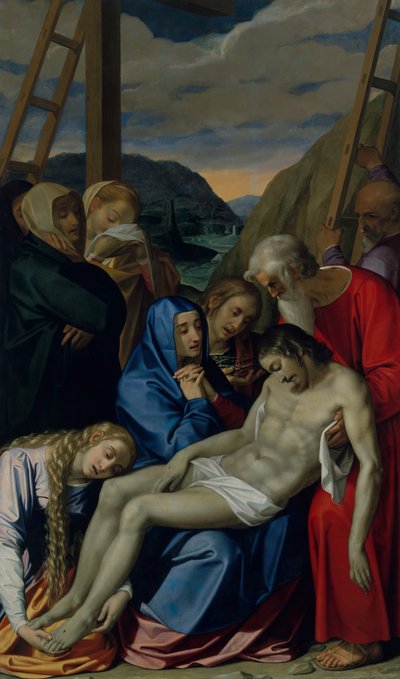 La Lamentation, 1593 - Scipione Pulzone