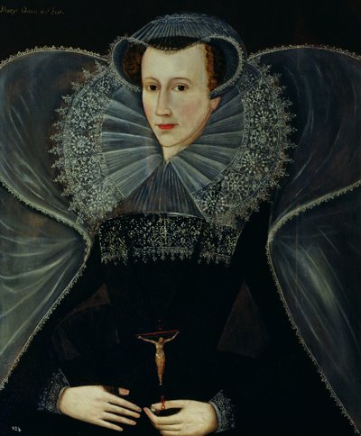 Portrait de Marie Stuart (1542-87) - Scottish School