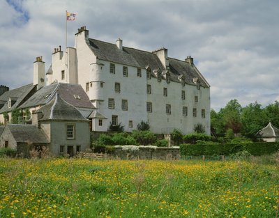 Vue de Traquair House - Scottish School