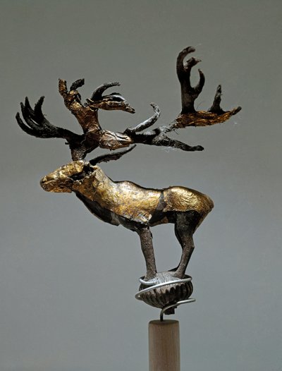 Art scythe (civilisation scythe) : ornement représentant un cerf. De l