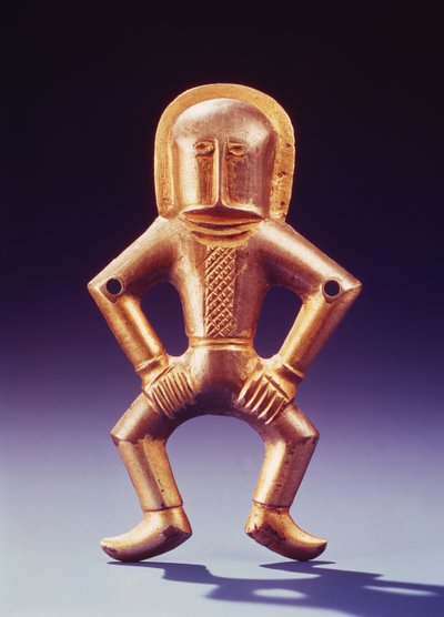 Nomade à cheval (argent doré) - Scythian