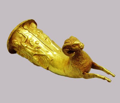 Rhyton, corne à boire, Ve-IVe siècle av. J.-C. - Scythian