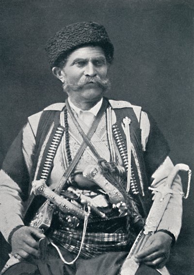 Un Monténégrin, 1912 - Sebah