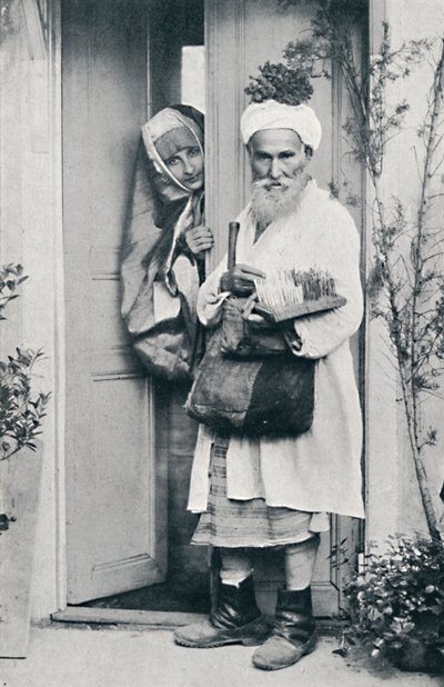 Un colporteur turc, 1912 - Sebah