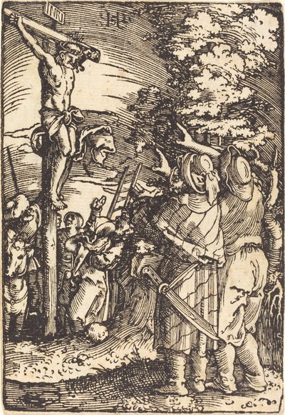 Christ en croix - Sebald Beham