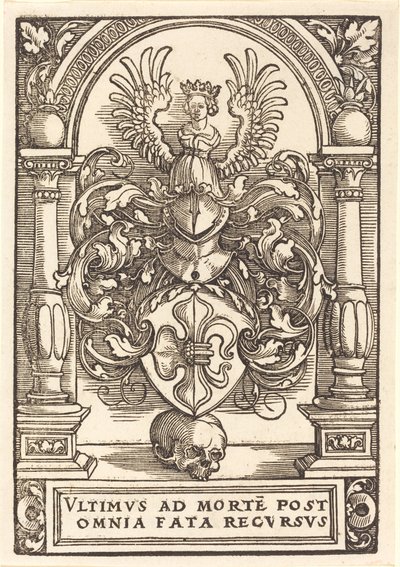 Blason de Lazarus Spengler - Sebald Beham