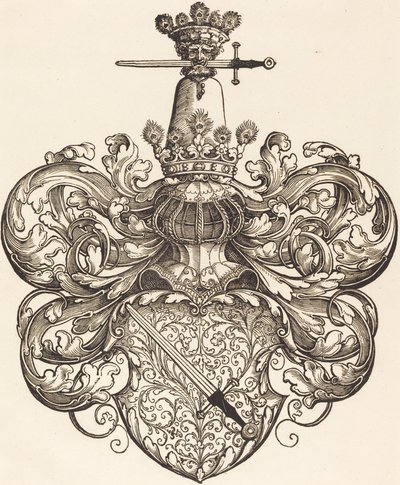 Blason de la Famille Kress von Kressenstein - Sebald Beham
