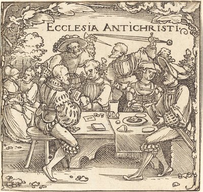 Ecclesia Antichristi - Sebald Beham