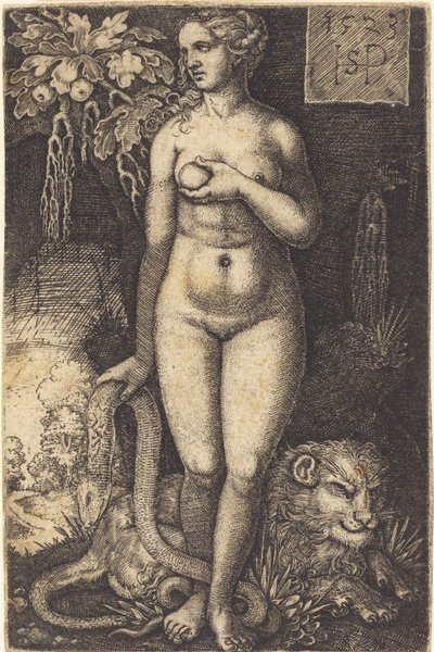 Ève debout - Sebald Beham