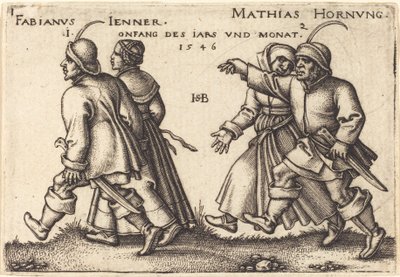Janvier et février - Sebald Beham