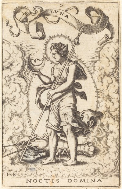 Luna - Sebald Beham