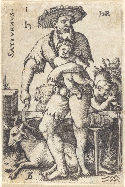 Saturne - Sebald Beham