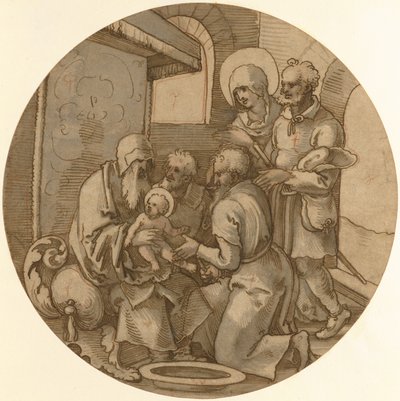 La circoncision - Sebald Beham