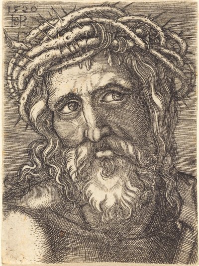 La tête du Christ - Sebald Beham