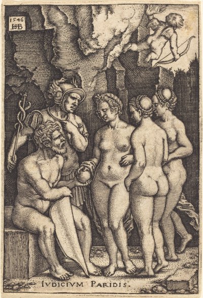 Le Jugement de Paris - Sebald Beham