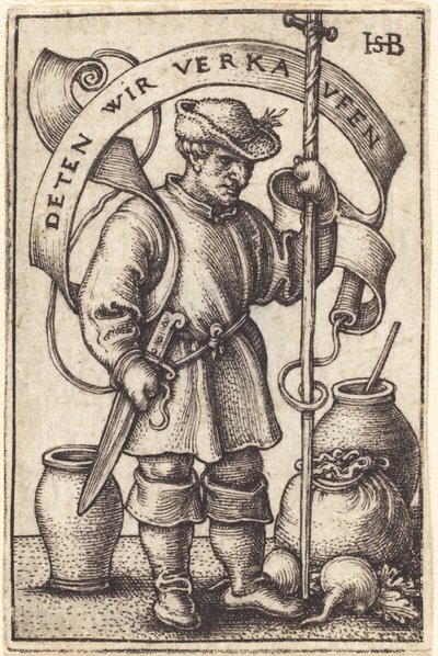 Le paysan du marché - Sebald Beham