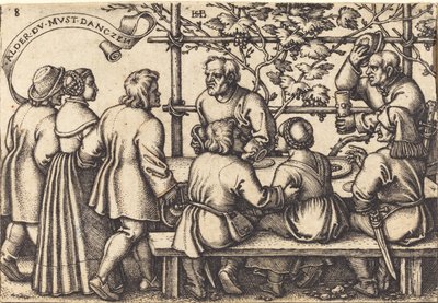 Le banquet paysan - Sebald Beham