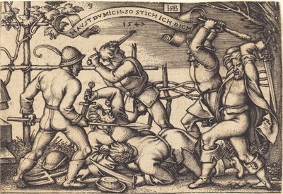 La Bataille des Paysans - Sebald Beham