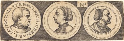 Trois Médailles avec Portraits - Sebald Beham
