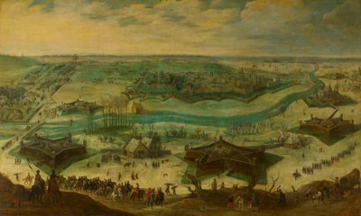 Le siège de Jülich, 1621-22 - Sebastiaen Vrancx (attributed to)