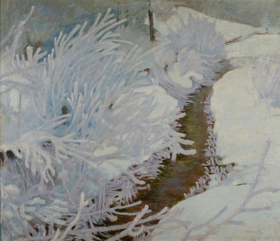 Ruisseau en hiver - Sebastian Isepp