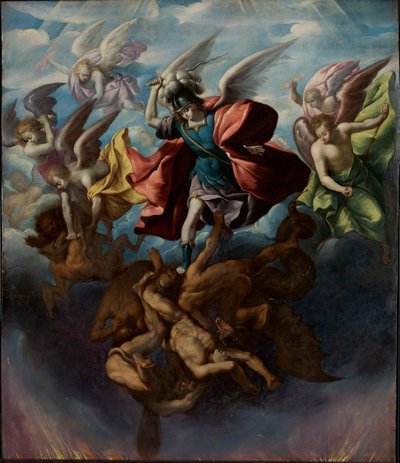 La Chute des anges rebelles, vers 1650 - Sebastian Lopez de Arteaga