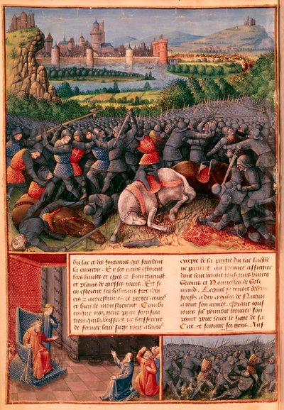 Scènes de la première croisade, 1096-1099 vers 1490 - Sebastian Marmoret