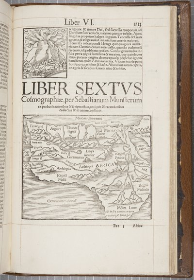 Cosmographia, Col 1113, 1544 - Sebastian Munster