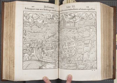 Cosmographia, Fols 442-443 - Sebastian Munster