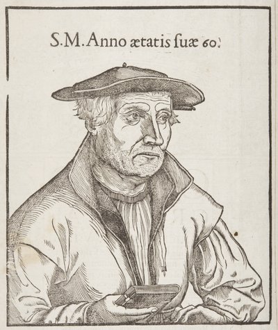 Cosmographia, verso de la page de titre, 1544 - Sebastian Munster