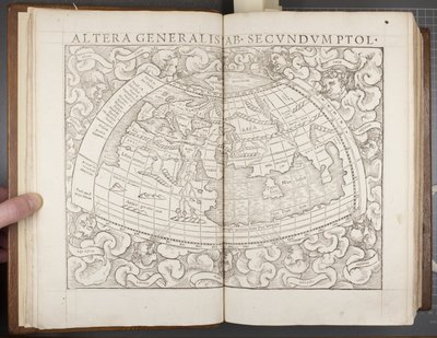 Globe, de Cosmographia, 1544 - Sebastian Munster
