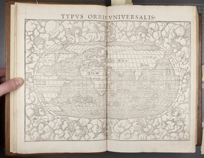 Globe, de Cosmographia, 1544 - Sebastian Munster