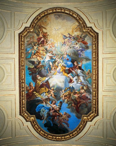 Couronnement de Sainte Cécile - Sebastiano Conca