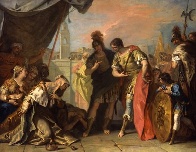 Alexandre et la famille de Darius - Sebastiano Ricci